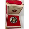 Image 1 : 2005 Canada $15 Year of the Rooster Sterling Silver & Gold Plated Cameo