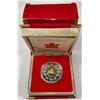 Image 1 : 2000 Canada $15 Lunar Year of the Dragon Sterling Silver & Gold Plated Cameo