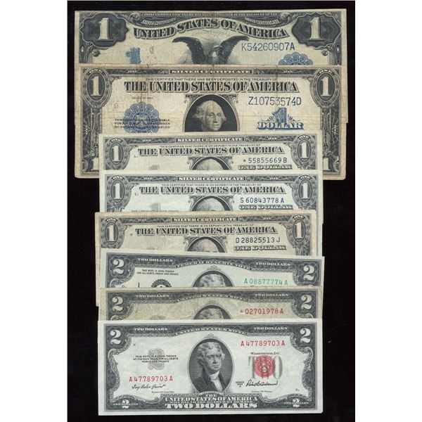 USA Banknotes - Lot of 8