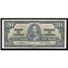 Image 1 : Bank of Canada $20, 1937 - Osborne