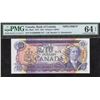 Image 1 : Bank of Canada $10, 1971 - Specimen