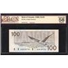 Image 1 : Bank of Canada $100, 1988