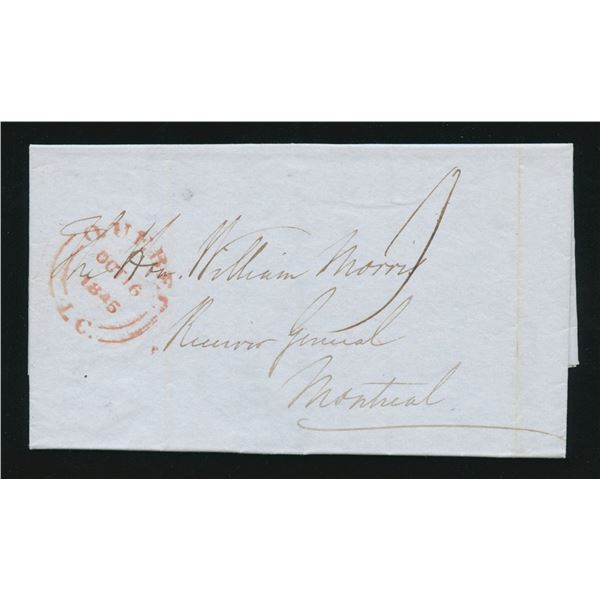 Quebec Bank, 1845