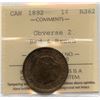 Image 1 : 1892 One Cent