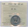 Image 1 : 1953 Five Cents - SF Far Leaf