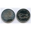 Image 1 : 1999 Twenty-Five Cents Millenium Sept. & Nov. Mules