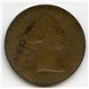 Image 1 : Obverse brockage of a 1856 Nova Scotia Halfpenny