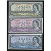Image 2 : Bank of Canada $1 - $20, 1954 - Identical Devil's Face Serial Numbered Set