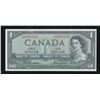 Image 1 : Bank of Canada $1, 1954 - Low Serial Number