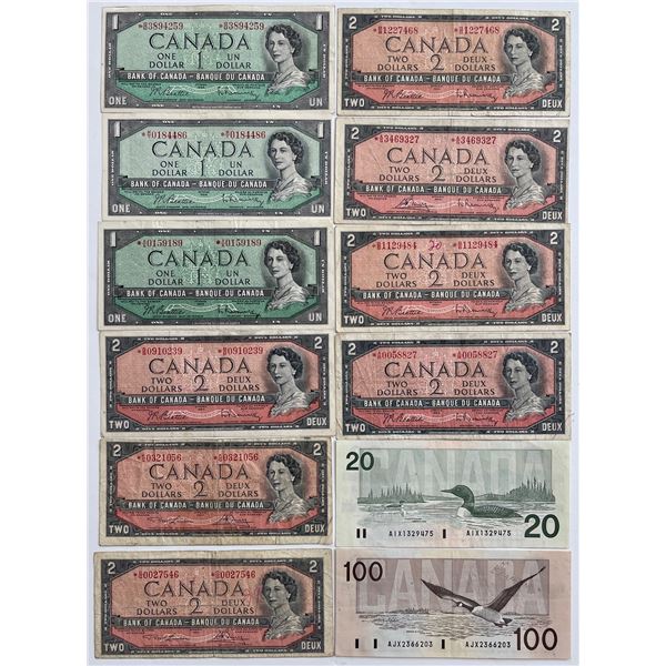 Bank of Canada Replacement Banknote Collection