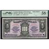 Image 1 : Banque D'Hochelaga $100, 1920 - Specimen