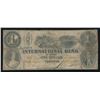 Image 2 : International Bank $1, 1858