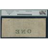 Image 2 : Bank of Montreal $1 (5 Shillings), 1849