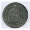 Image 1 : 1854 USA Counterstamped Quarter