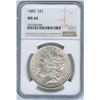 Image 1 : 1889 USA Morgan Silver Dollar