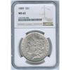 Image 1 : 1889 USA Morgan Silver Dollar