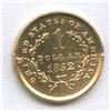 Image 1 : 1852 USA $1 Gold Coin