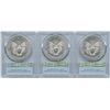 Image 2 : 2018 USA Silver Eagle - First Day of Issue - Lot of 3