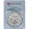 Image 1 : 2018-W USA Burnished Silver Eagle - First Strike