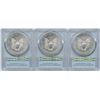 Image 2 : 2019 USA Silver Eagle - First Day of Issue - Lot of 3