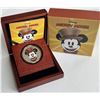 Image 1 : 2017 Disney Mickey Mouse $2 Nuie Fine Silver Coin