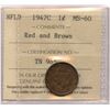 Image 1 : 1947c Newfoundland One Cent