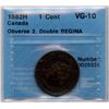 Image 1 : 1882H One Cent - Double Regina