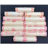 Image 1 : Canada Brinks Wrapped One Cent Rolls - Lot of 12