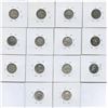 Image 2 : Silver Ten Cents Collection of 14 Coins
