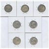 Image 2 : 1909 - 1919 Twenty-Five Cents - Lot of 7