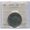 Image 1 : 1872H Fifty Cents