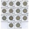 Image 1 : Canadian Silver Fifty Cents - Lot of 14 Coins