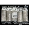 Image 2 : Canada Original 25 cent roll lot