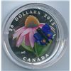 Image 3 : 2013 Canada $20 Coneflower with Easter Tailed Blue