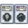 Image 2 : 1999 Silver Dollars, Proof & BU