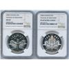 Image 1 : 2000 Silver Dollars - Proof & BU