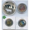 Image 2 : 2017 $30 Endangered Animal Cutout Woodland Caribou & Bonus