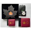 Image 1 : RCM Maple Leaf Themed Coins - Lot of 4