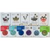 Image 1 : Various RCM Commemorative Coin Sets