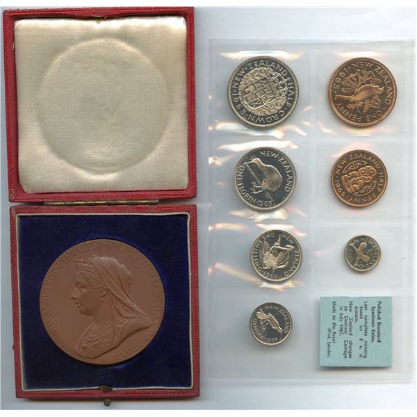 New Zealand and England Medals