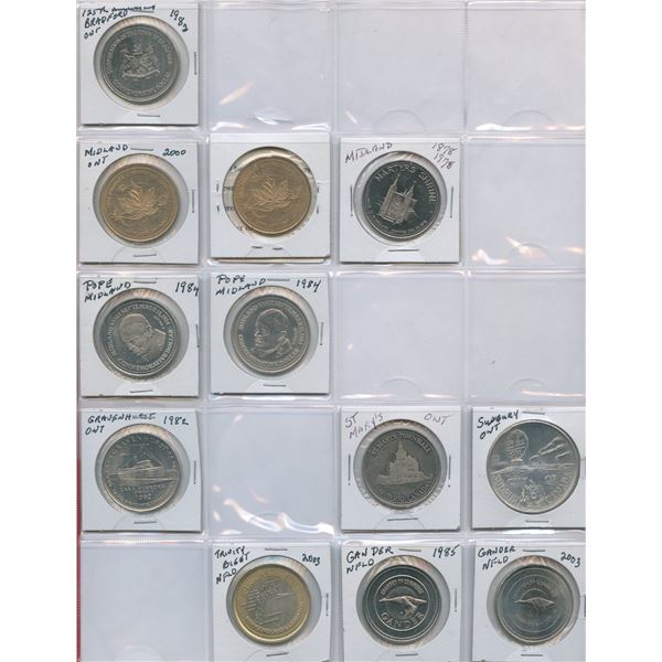 Canadian Trade Dollar Token Lot