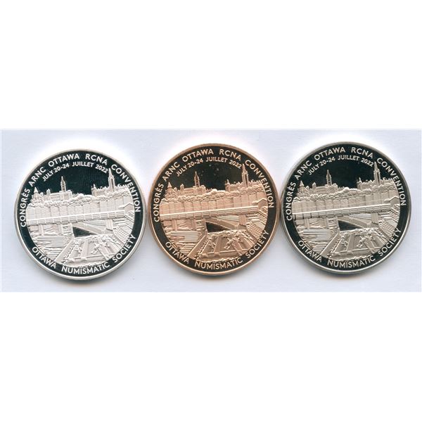 RCNA Convention Medals