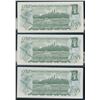 Image 2 : Bank of Canada $1, 1973 - 3 Consecutives including a Binary