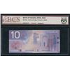 Image 1 : Bank of Canada $10, 2001 - Changeover