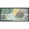 Image 2 : Bank of Canada $20, 2004 - Offset Serial Number Mirrored on Face