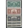 Image 2 : 1937 Canada Banknote Collection of 5 Banknotes