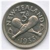 Image 1 : 1935 New Zealand 3 Pence