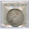 Image 1 : 1896 USA Morgan Silver Dollar