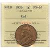 Image 1 : 1936 Newfoundland One Cent