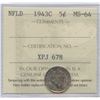 Image 1 : 1943c Newfoundland Five Cents